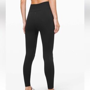 Lululemon Ebb to Street Tight Size 4 in Black